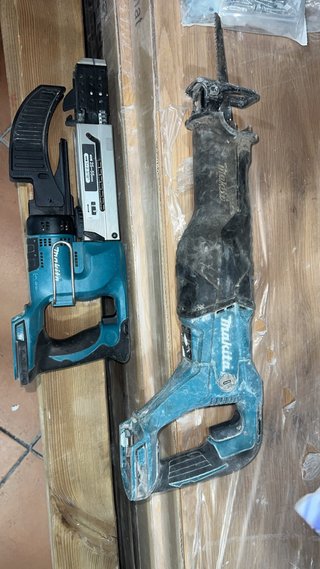 Sierra makita y  Atornillador makita