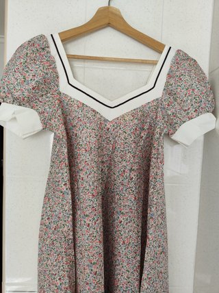 Camisón estampado floral
