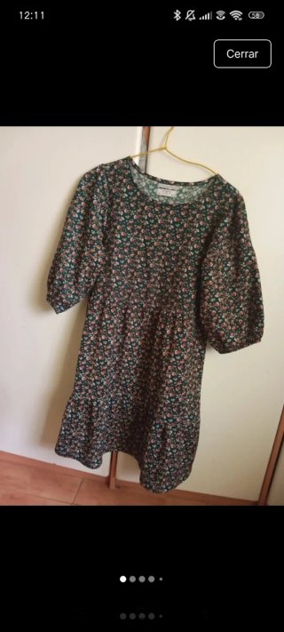 Vestido de flores entretiempo