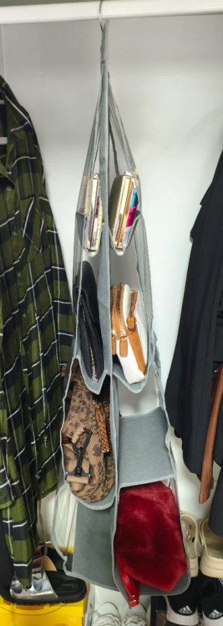 Organizador de Armario para Bolsos. Nuevo