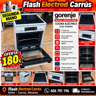 Cocina Eléctrica Gorenje GECS5C70WA