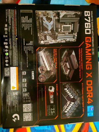 Placa Base Gigabyte B760 Gaming X DDR4 + Fuente