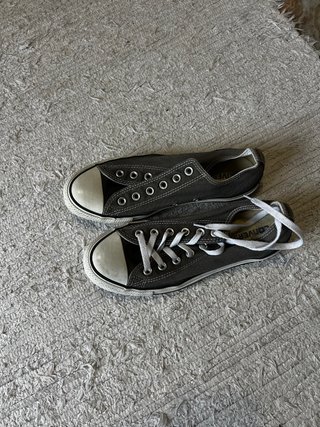Zapatillas Converse Corte Bajo Grises