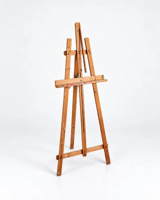 Caballete de Pintor de Madera Vintage