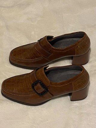 Zapatos Pitillos Marrones