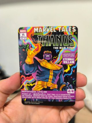 Carta Marvel Tales Thanos The Mad Titan