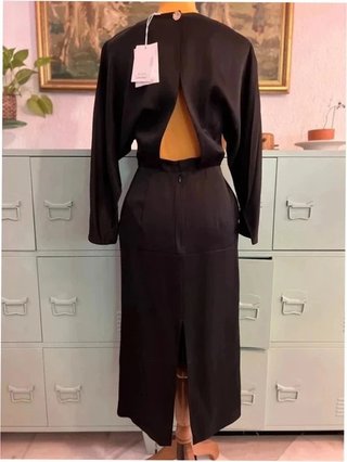& Other Stories - Silk Blend Cut-Out Maxi Dress -
