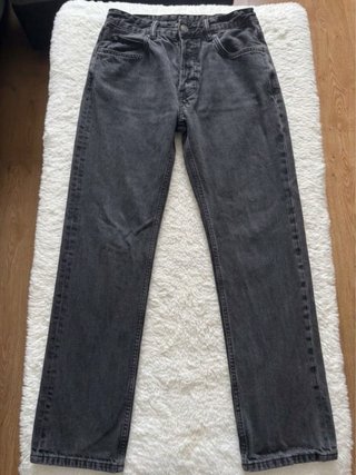 Vaqueros Zara Negros Lavados