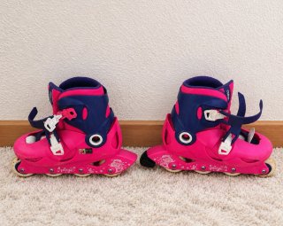 Patines Oxelo Rosa y Azul