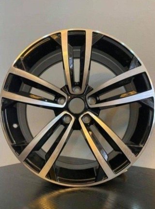 llantas volkswagen golf r black negra 5x112
