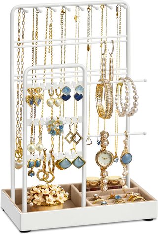 Soporte para Joyas Songmics Blanco