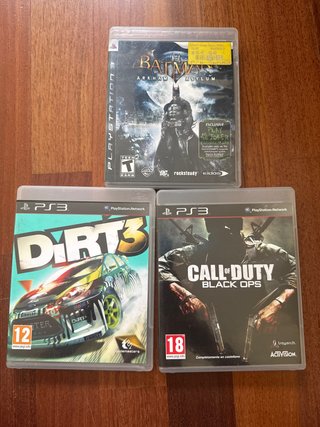 Lote 3 Juegos PS3 (PlayStation 3)
