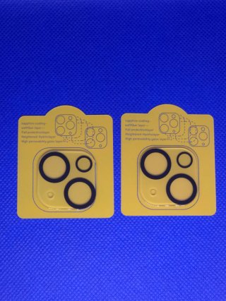 Confezione di 2 protezioni per fotocamera iPhone 13 / 13 mini