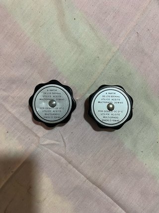 2 Tapones de Aceite para Renault 12