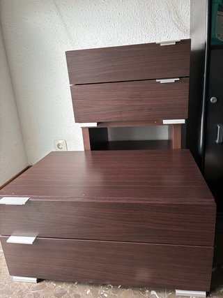 Mesita de Noche de Madera