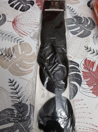 Kanekalon Elegance Negro sin abrir