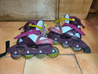 Patines en línea ajustables talla 32-34