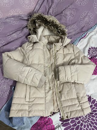 Anorak de niña color beige T12