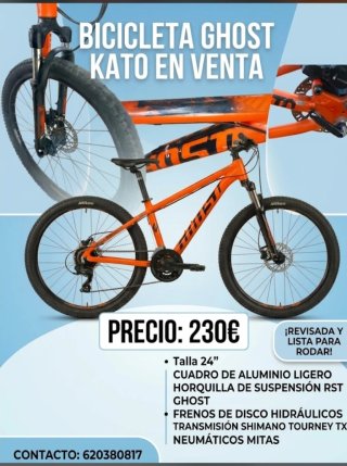 Bicicleta Ghost Kato 24