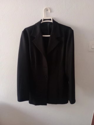 Chaqueta negra elegante