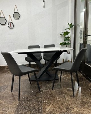 Oferta ! Comedor Moderno Mesa y 4 Sillas + Envio