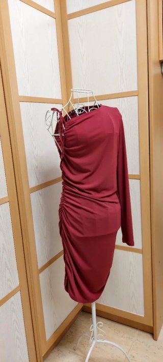 Vestido Midi Pull&Bear Buganvilla