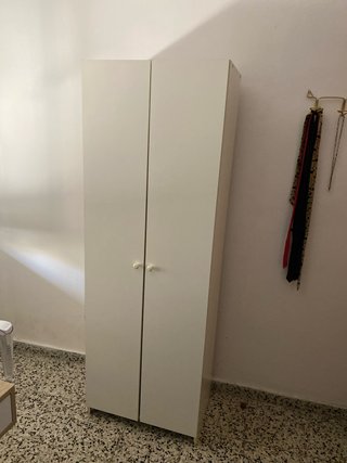 Armario Blanco de Dos Puertas