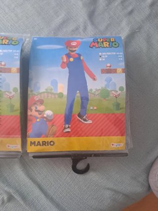 Disfraz de Mario Bros Talla 4-6 años
