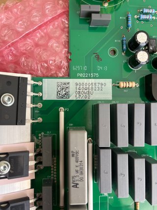 Módulo electrónico placa inducción Balay/Bosch