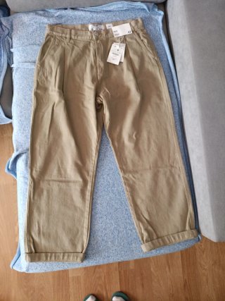 Pantalones Bershka Beige