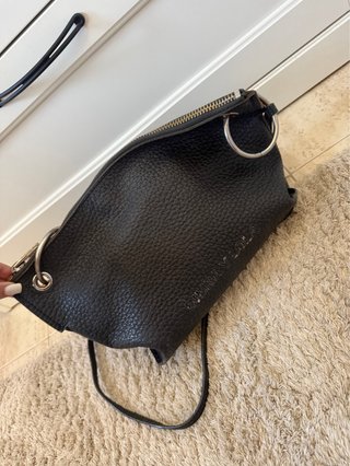 Bolso Bimba y Lola de Cuero Negro
