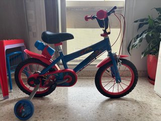 Bicicleta Infantil 14 Pulgadas Spiderman