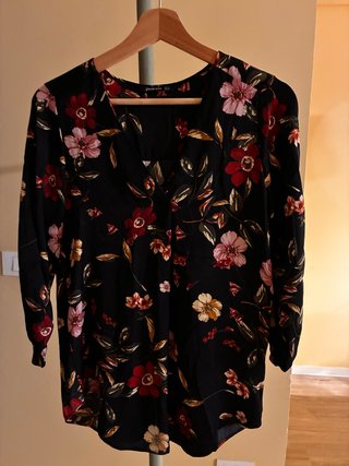 Blusa Stradivarius Floral