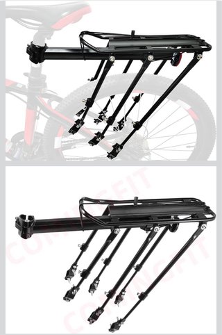 Portabultos Trasero para Bicicleta