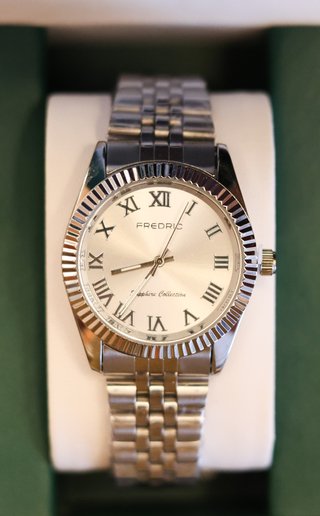 Reloj Fredric Sapphire Collection Plateado