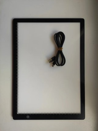 Mesa de luz para dibujo escaner