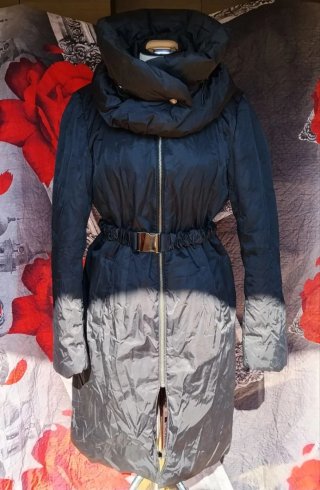 Cappotto imbottito nero Chanttal