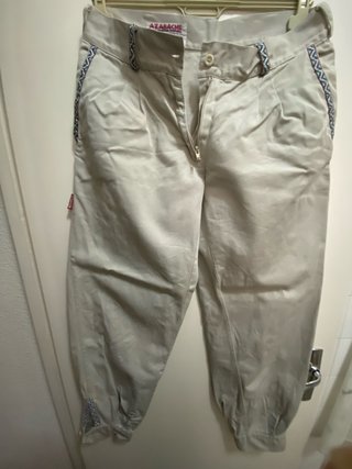 Pantalón bombacho Azabache beige Talla 40