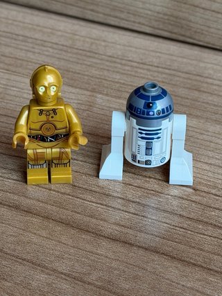 Figuras LEGO Star Wars C-3PO y R2-D2