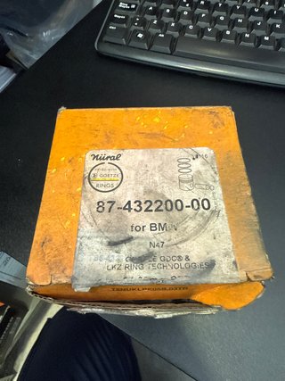 Pistón Nüral 87-432200-00 para BMW N47