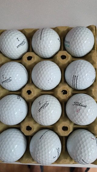 12 Bolas de Golf Titleist Pro V1 Estado A
