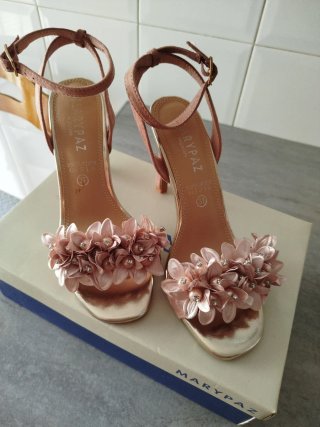 Sandalias Marypaz Rosa Nude Talla 37