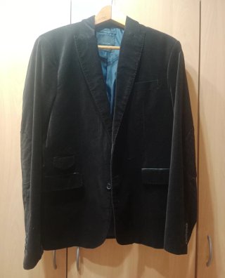 Chaqueta de Terciopelo Zara Hombre