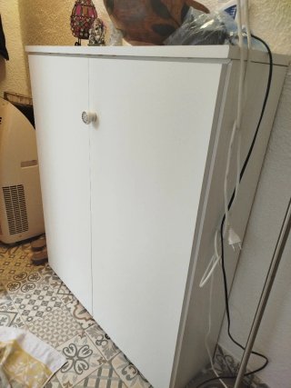 Armario auxiliar blanco