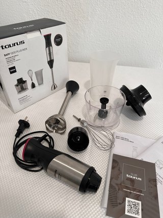 Batidora de mano Taurus Bapi 1200 Plus Inox