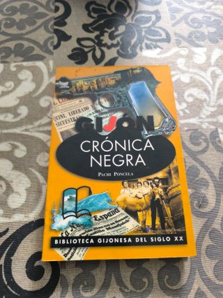 Libro crónica negra  Pachi poncela
