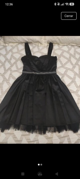 Vestido de fiesta negro