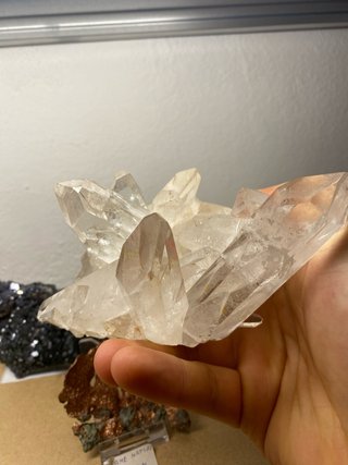 Cristallo di quarzo minerale