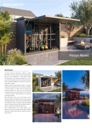 Gimnasio Exterior BoxCube Pelayo