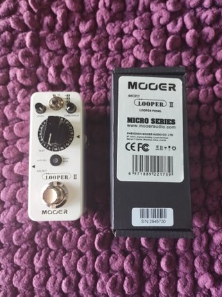 (Nuevo) Pedal Mooer (Microlooper II) Looper